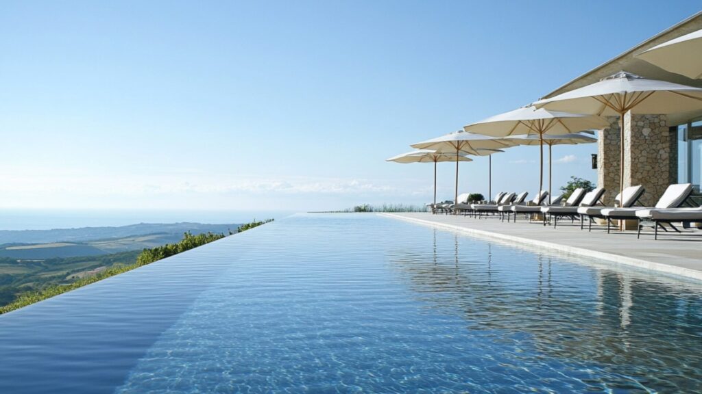 piscina in hotel