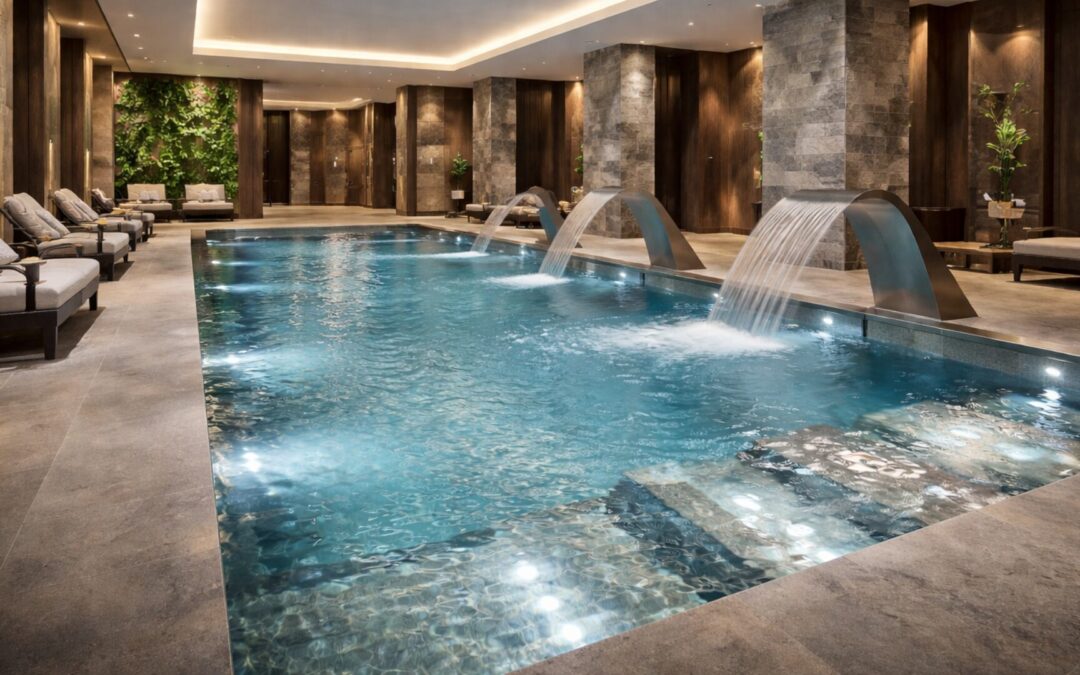 Piscina centro benessere: i vantaggi dell’acciaio inox
